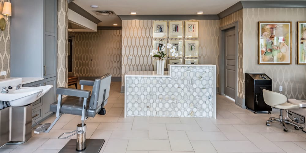 Beauty salon at Anthology of Wildwood in Wildwood, Missouri