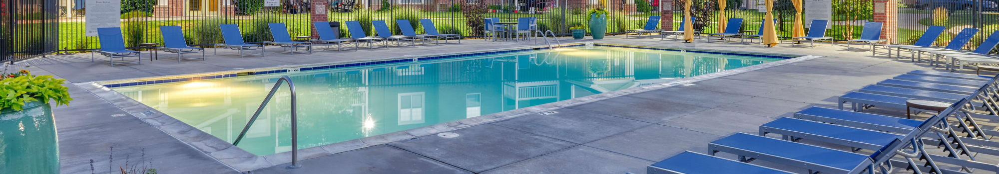 Swimming pool at Bear Valley Park in Denver, Colorado