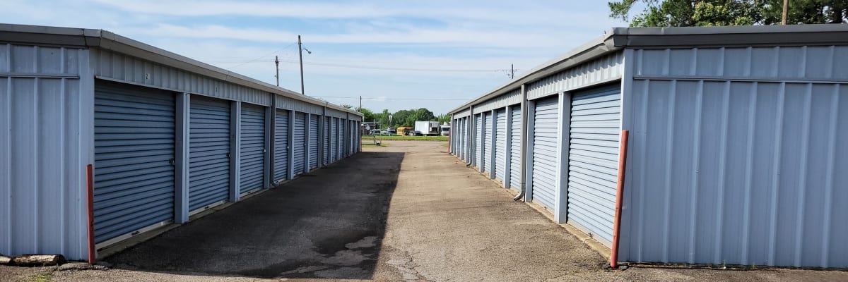 Unit sizes and prices at KO Storage in Mt Pleasant, Texas