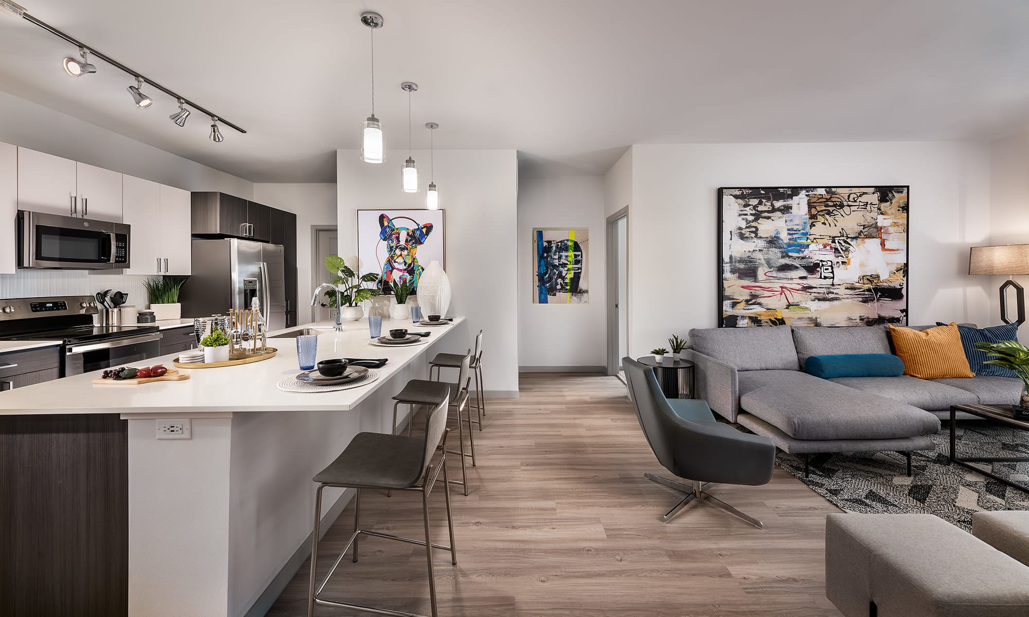 Open floor plans in Goodyear, Arizona at Aviva Goodyear