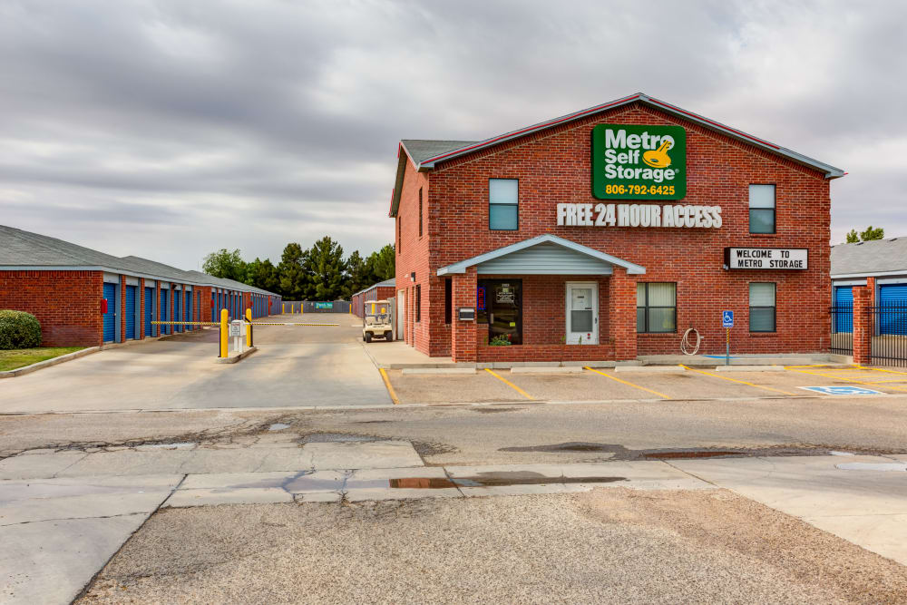 Office at Metro Self Storage in Lubbock, TX