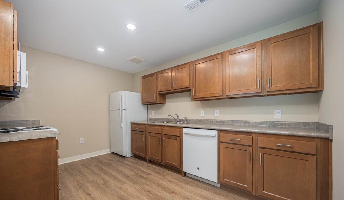 Kitchen at Broadleigh Lofts in Columbus, Ohio