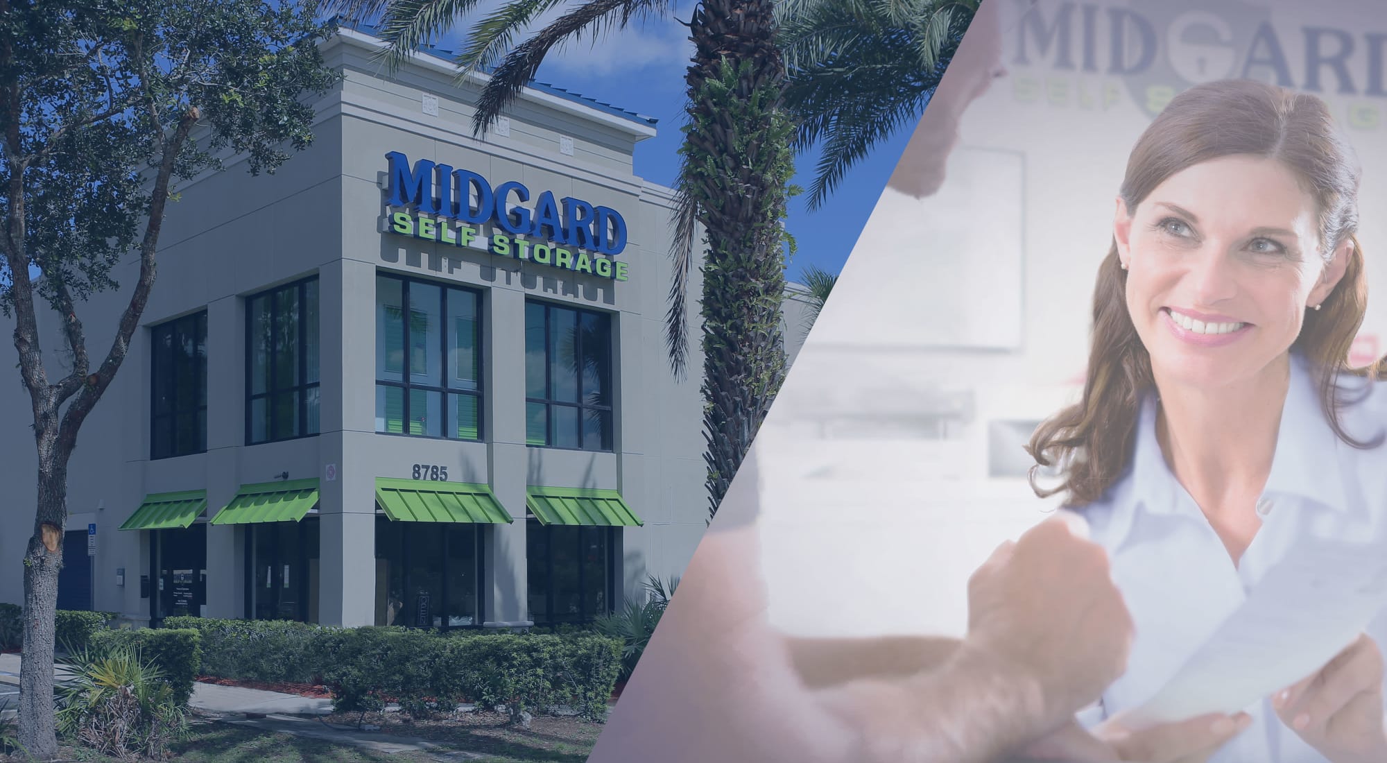 Self storage at Midgard Self Storage in Bradenton, Florida