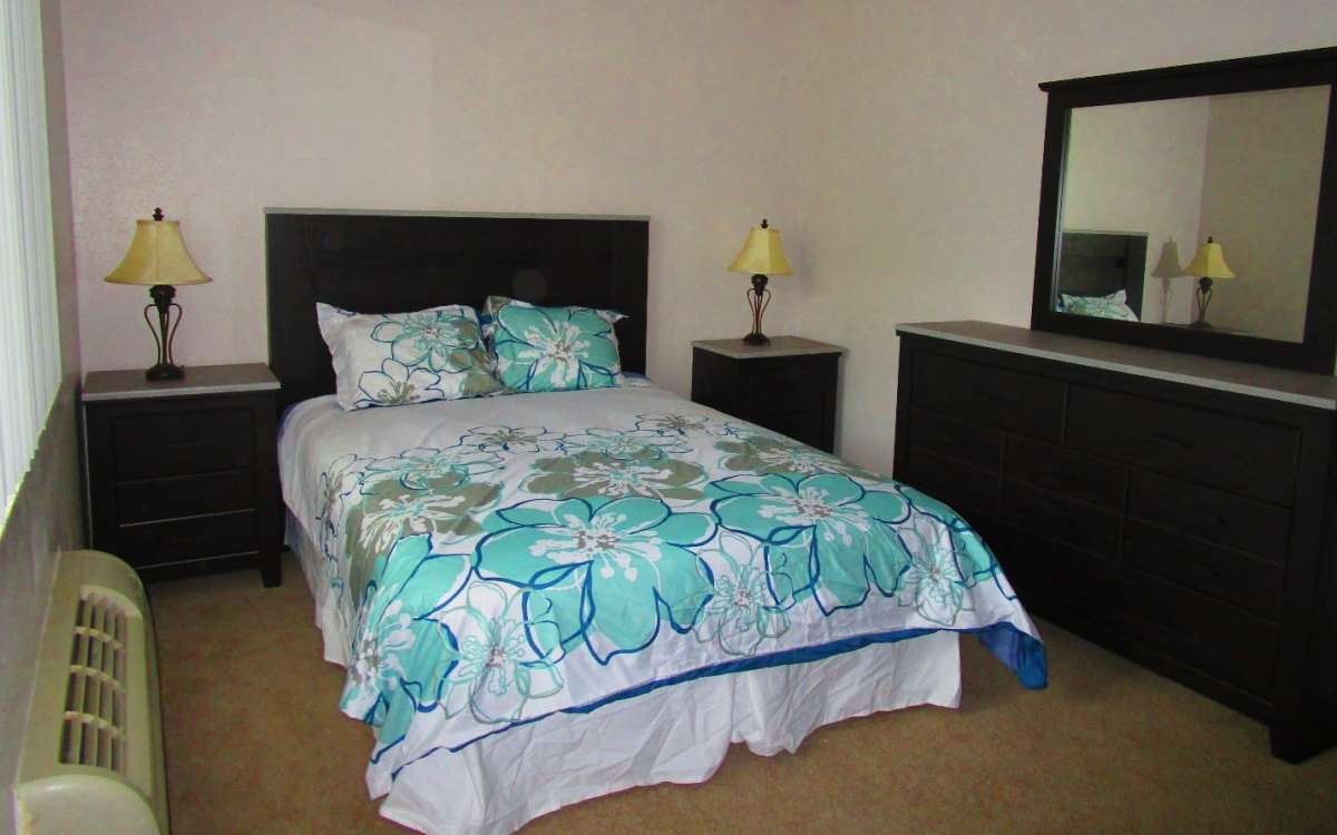 Bedroom at Citron in Omaha, Nebraska