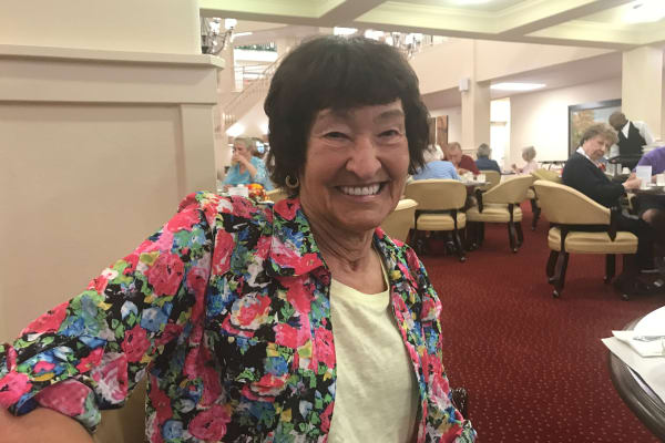Christine Johnson at Sanford Estates Gracious Retirement Living in Roswell, Georgia