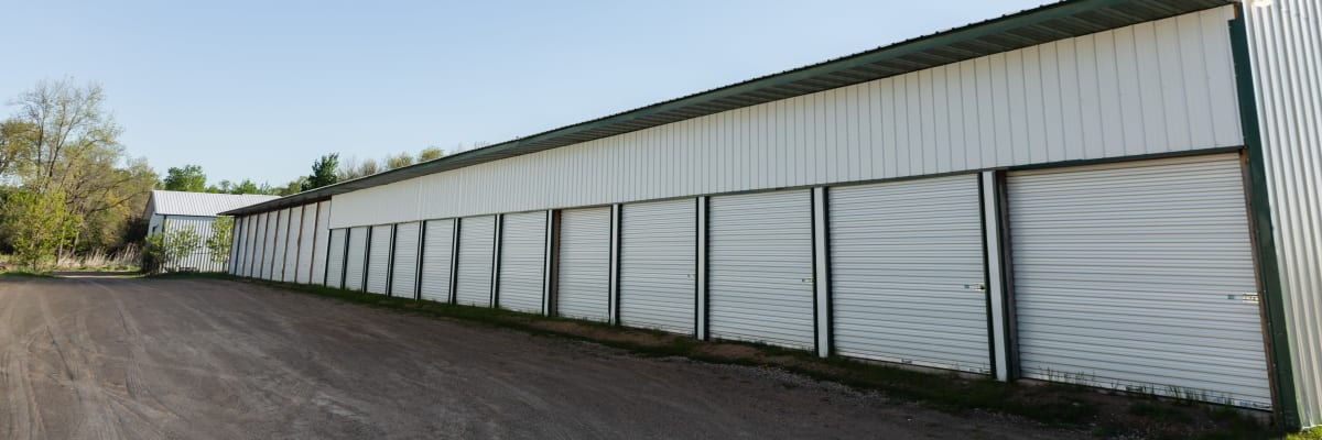 Boat and auto storage at KO Storage in Amery, Wisconsin