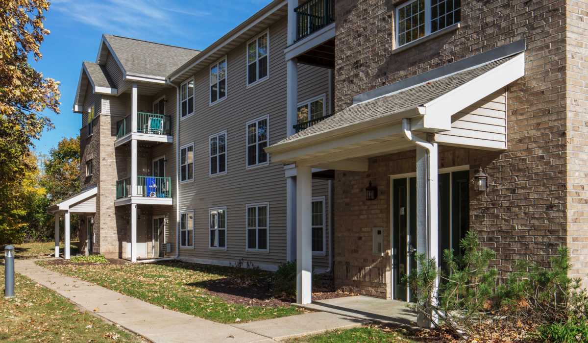 Apartments exterior shot at 2202 Luann Place Apartments in Madison, Wisconsin