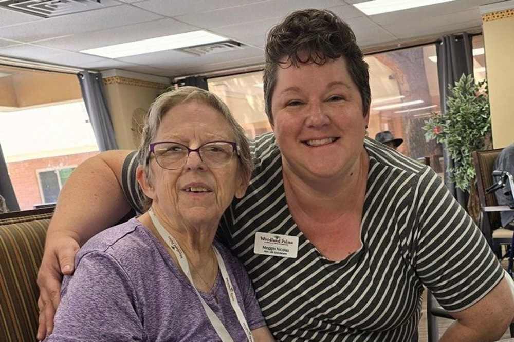 Happy Residents at Woodland Palms Memory Care in Tucson, Arizona