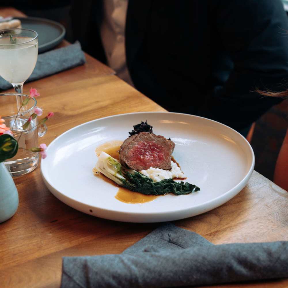 Food at The Elysian at Stonefield in Charlottesville, Virginia