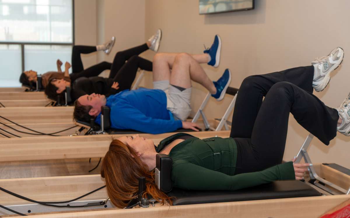 Resident working on their laptop at Stone Village Apartments in Reno, Nevada