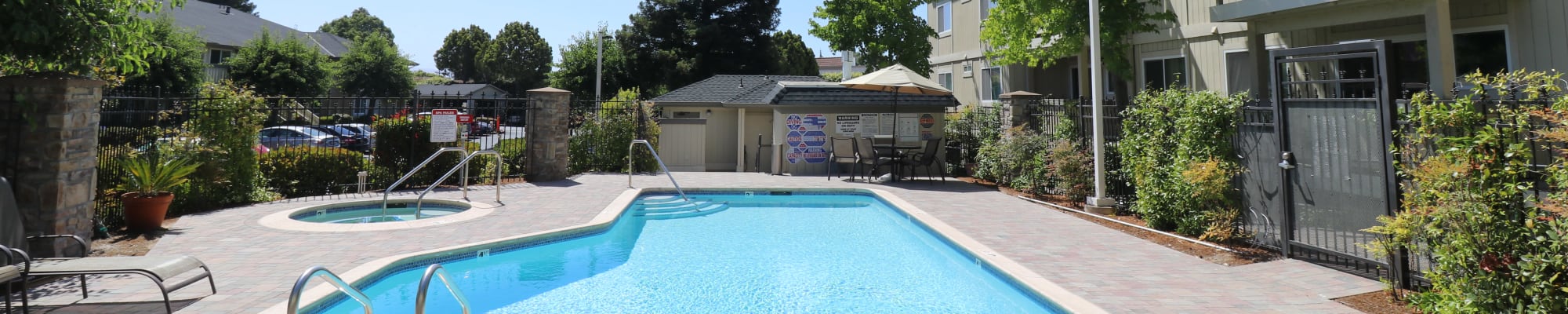 Community perks at Summerhill Terrace Apartment Homes in San Leandro, California