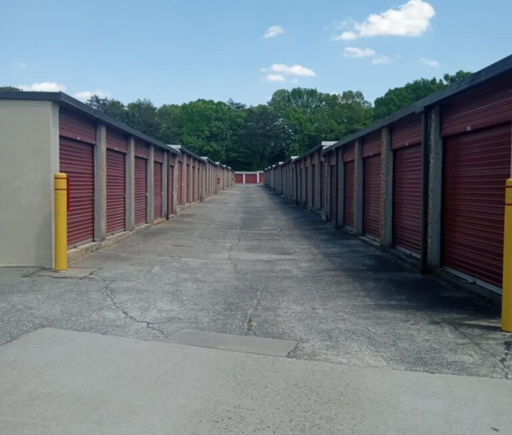 Video surveillance at AAA Self Storage at Battleground Rd in Greensboro, North Carolina