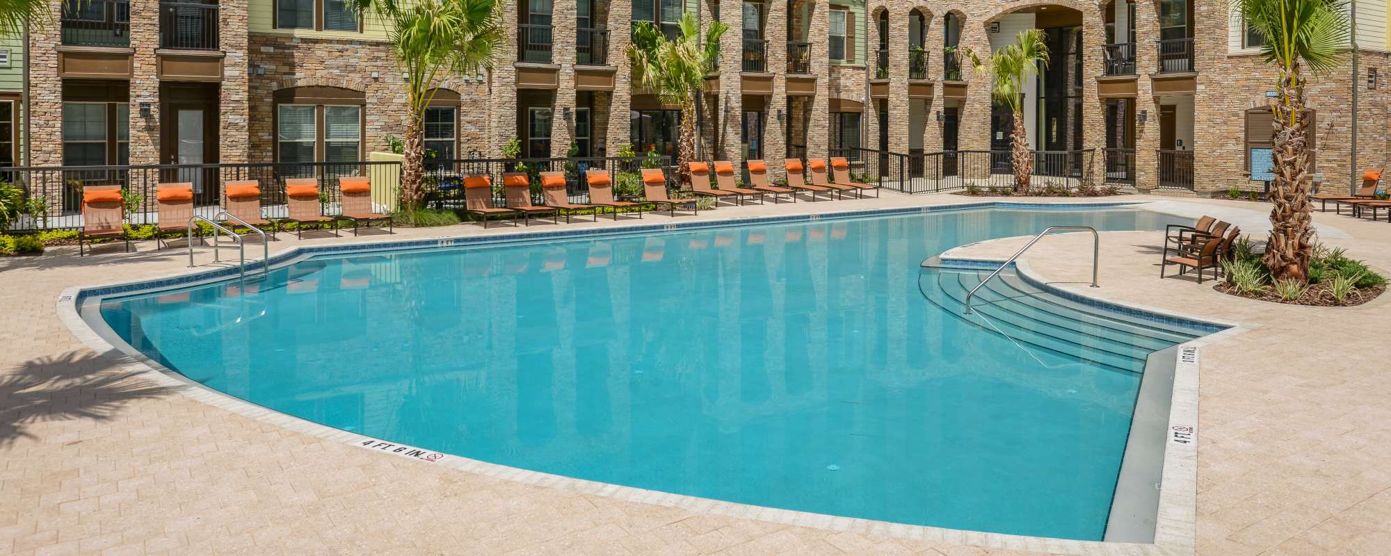 Swimming pool at Circa at Fishhawk Ranch in Lithia, Florida