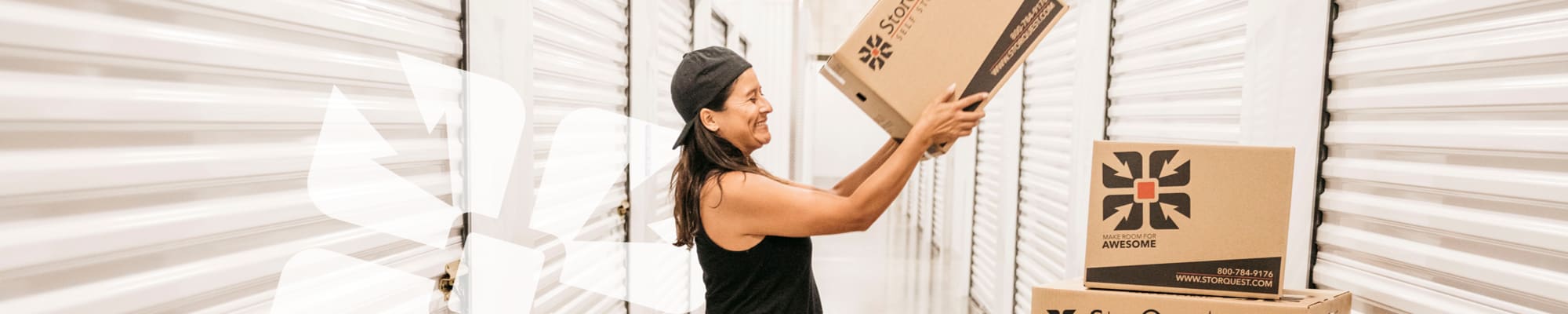 Map and hours at StorQuest Self Storage in Shirley, New York