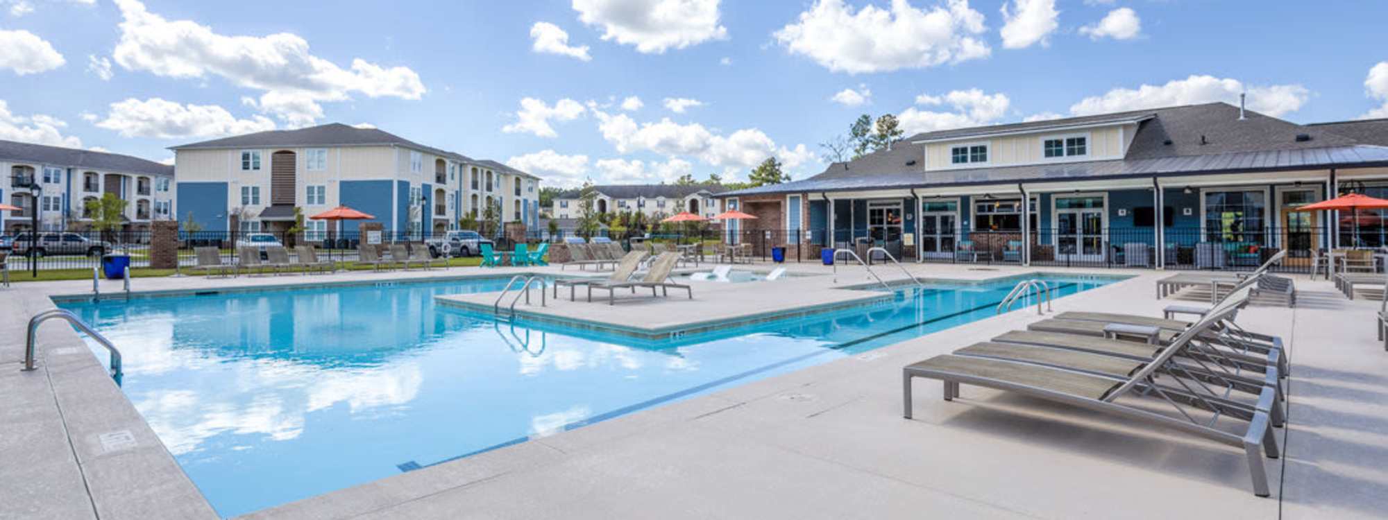 Upscale apartments at Beckstone Apartments in Summerville, South Carolina