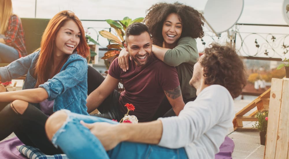 Residents gather at their favorite spot near Walton Crossings in Jeannette, Pennsylvania