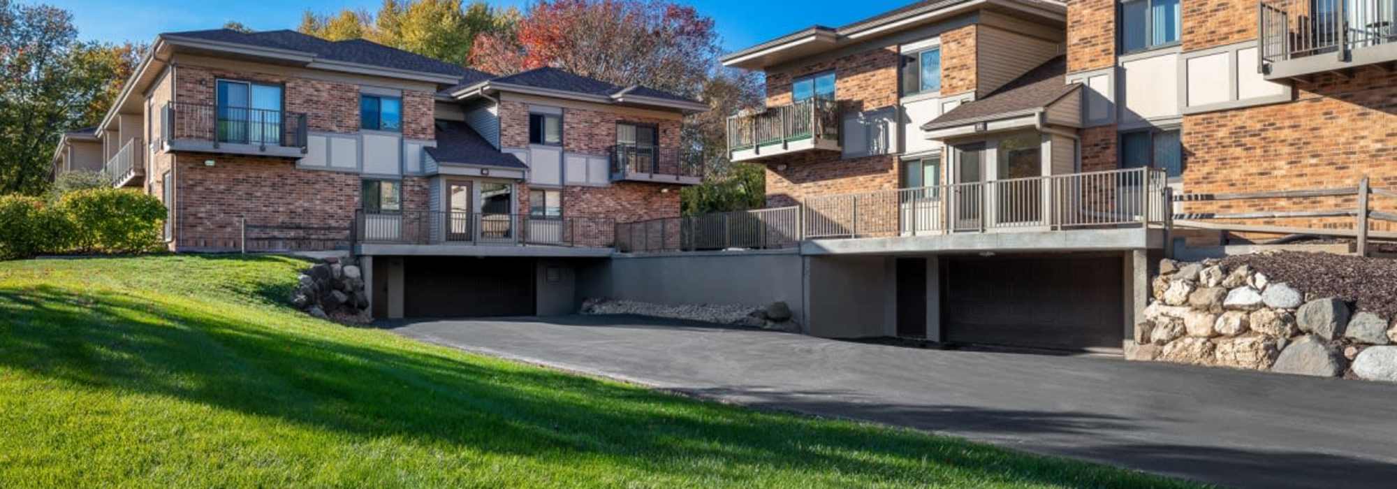 Exterior of Schroeder Square Apartments in Madison, Wisconsin
