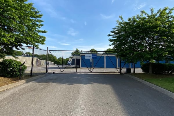 Gated RV and boat storage facility at BlueGate Boat & RV - Nashville in Nashville, Tennessee