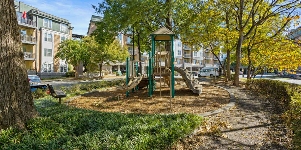 Playground at Flatiron West Trade in Charlotte, North Carolina