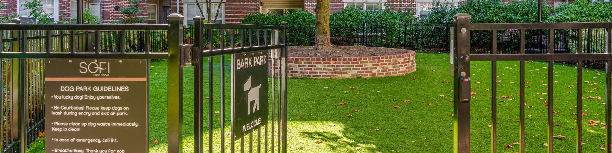 Pet-friendly apartments at Sofi Parc Grove in Stamford, Connecticut