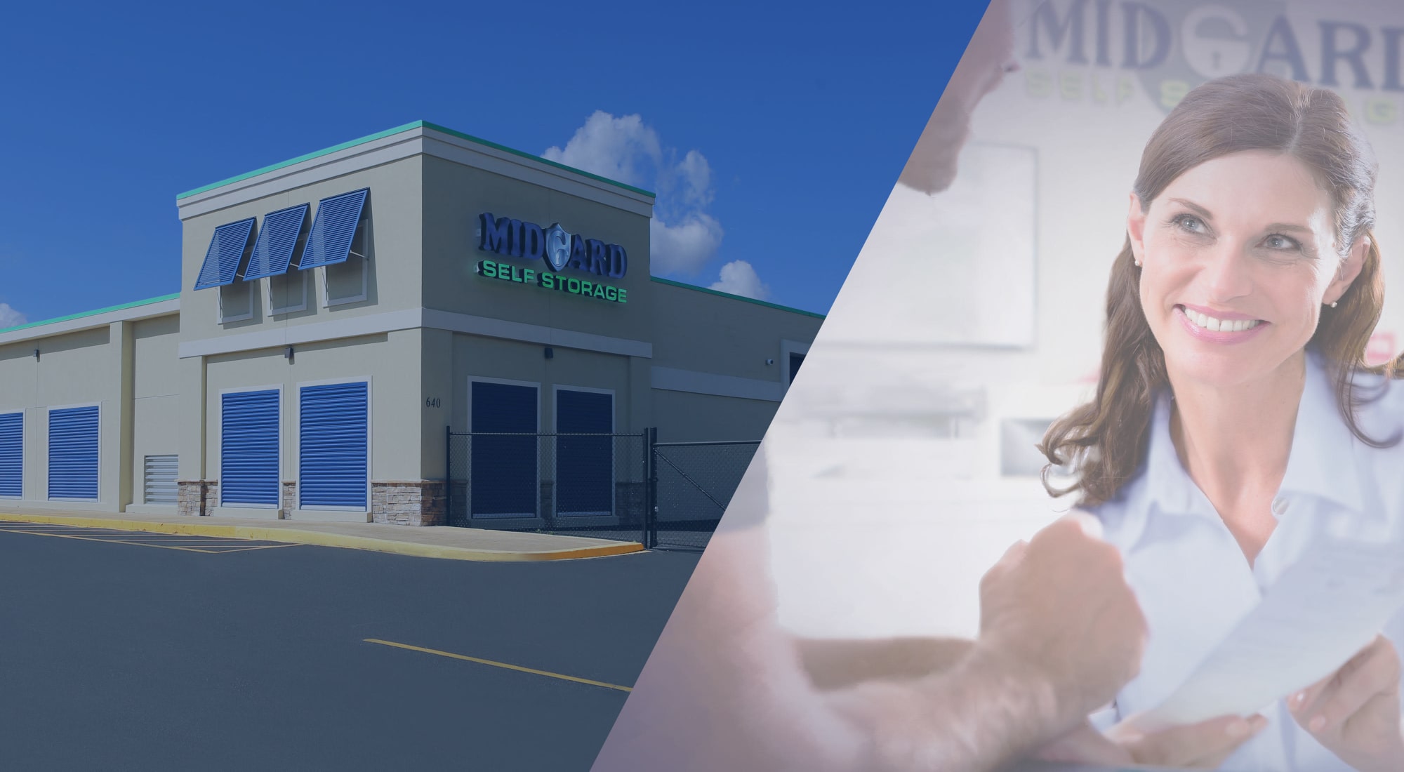 Self storage at Midgard Self Storage in Greenville, South Carolina