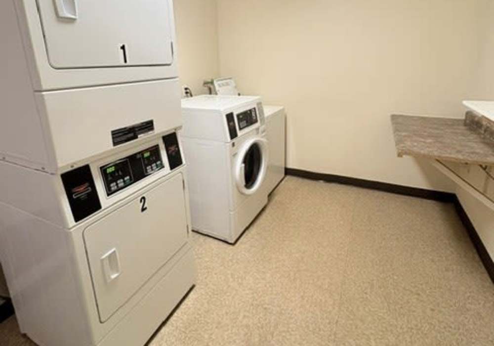 Laundry facility at Edgewood Group Apartments in Merrillville, Indiana