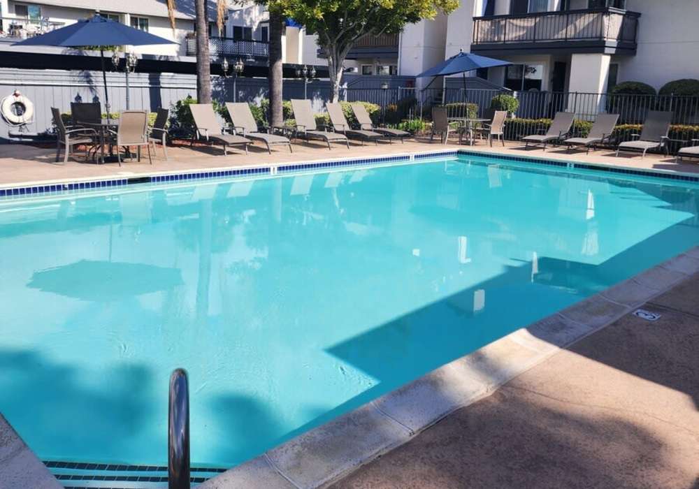 Swimming pool at Oak Hill in Escondido, California