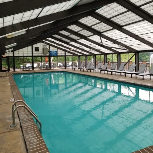 Swimming pool at Park At City West in Eden Prairie, Minnesota