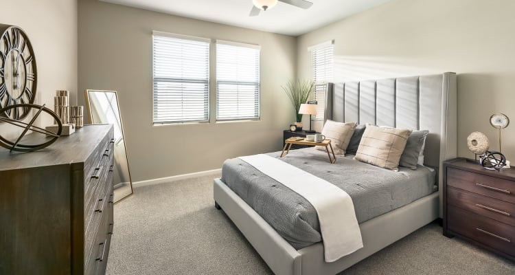 Master Bedroom at Las Casas at Windrose in Litchfield Park, Arizona