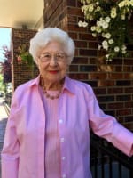 Louise, resident at Merrill Gardens at Renton Centre in Renton, Washington. 