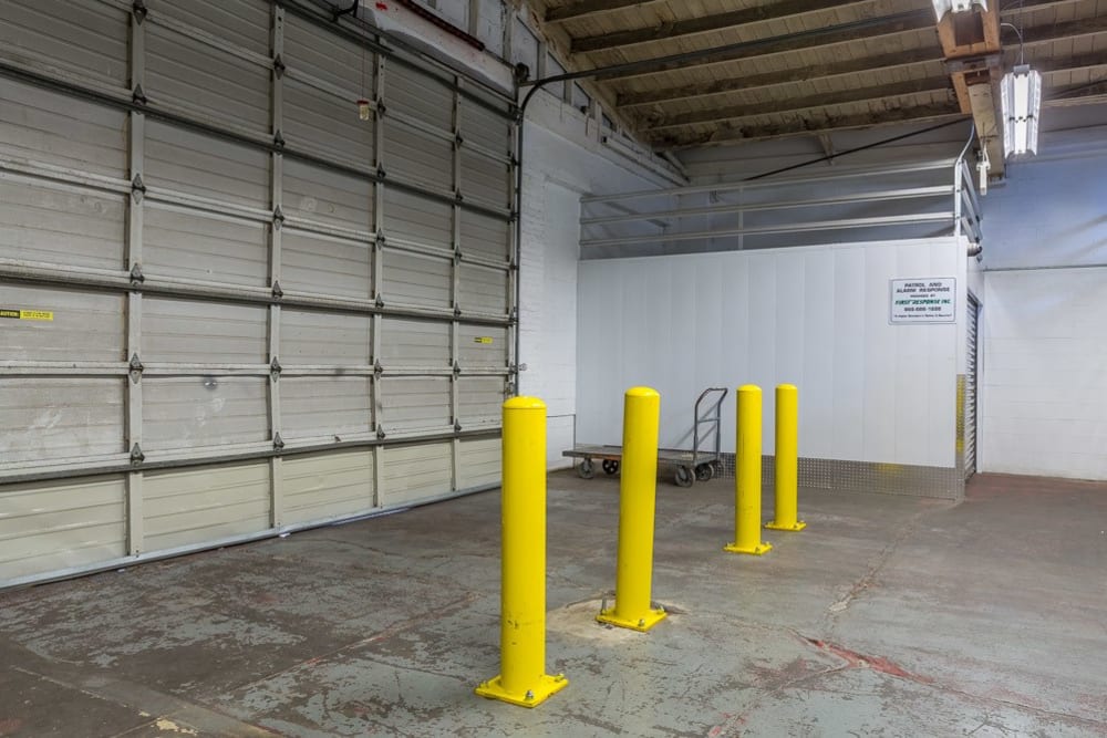 Spacious loading areas A-1 Self Storage in Portland, Oregon.