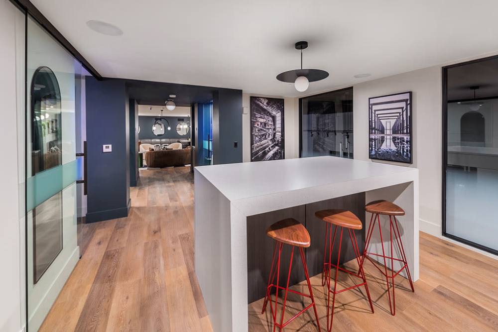 Coworking space at The Ellison in Las Vegas, Nevada