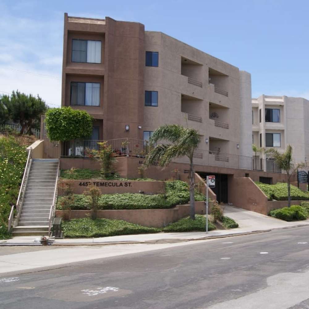 Building at Villa Temecula Apartments in San Diego, California