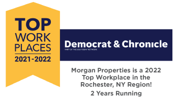 Morgan Properties wins Democrat & Chronicle's Top Work Places Award for 2 years running