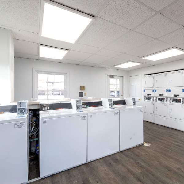 Laundry facility at The Sycamores in Indianapolis,Indiana