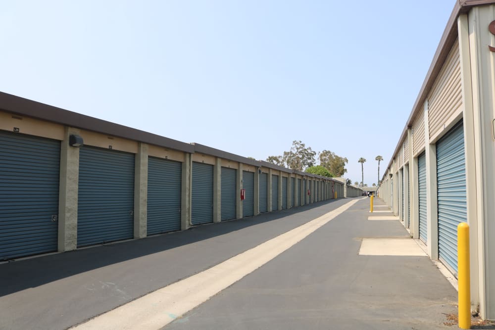 Drive-up units at Golden State Storage - Oxnard in Oxnard, California