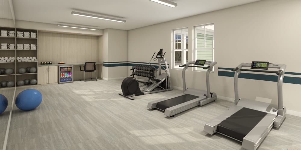 Gym at Anthology of Millis in Millis, Massachusetts