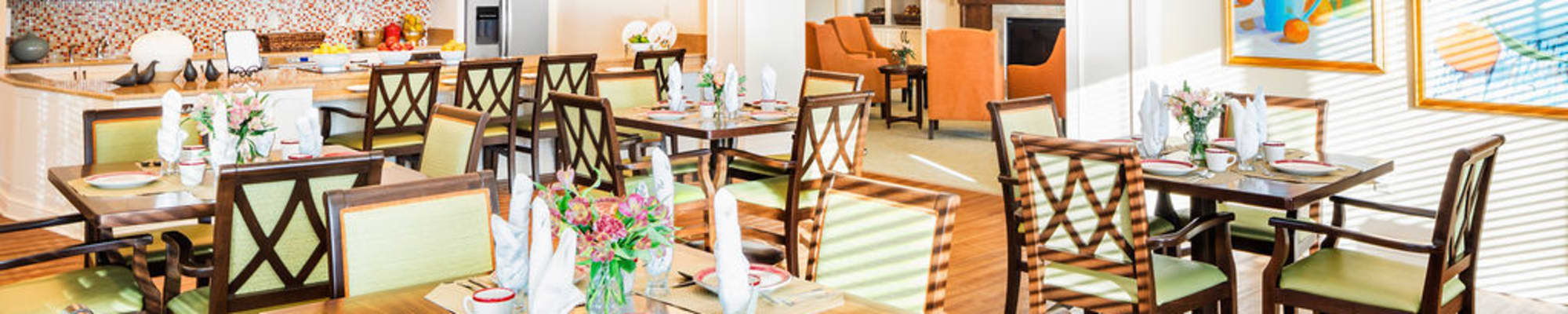 Dining options at Azpira at Windermere in Windermere, Florida