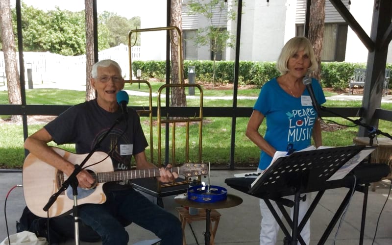 Live music at Grand Villa of Palm Coast in Palm Coast, Florida