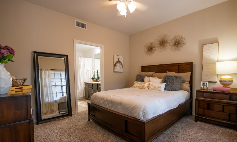 Bedroom at Arbors of Pleasant Valley in Little Rock, Arkansas