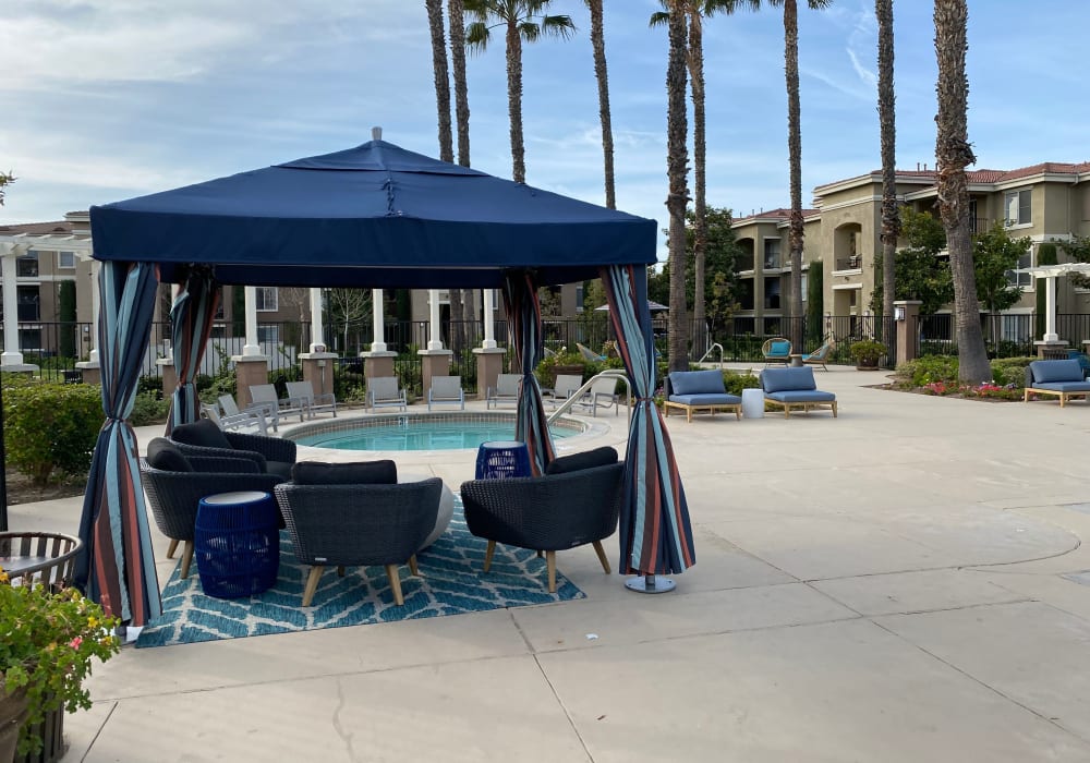 Pool at the clubhouse in Avery at Moorpark in Moorpark, California