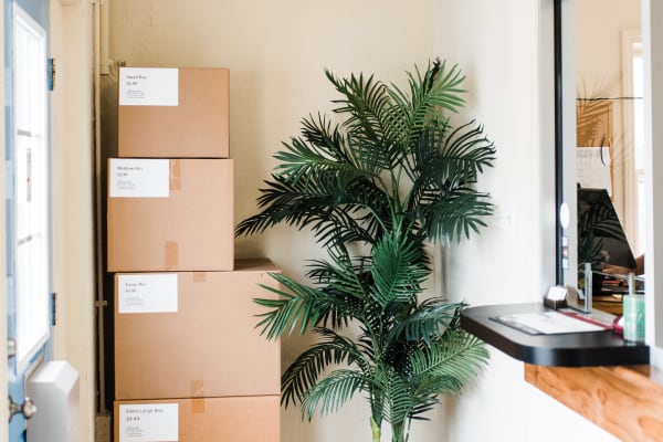 Boxes and moving supplies available from Statesville Mini Storage in Statesville, North Carolina