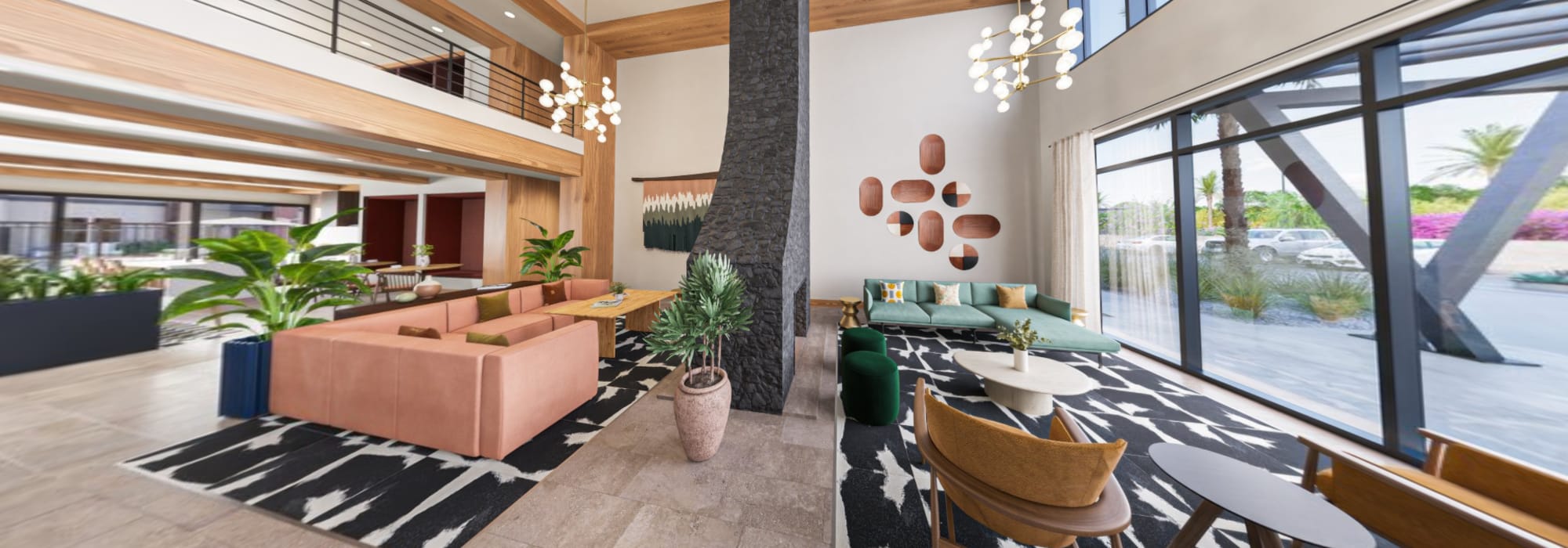 A closer look at Upscale Apartments With On Site Concierge