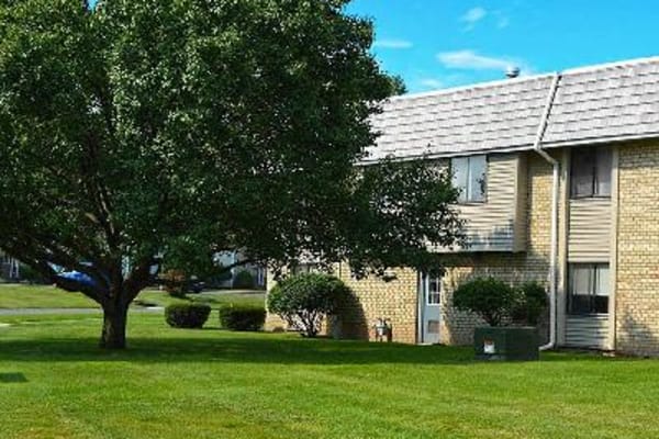 Landscaping at Hilton Village II in Hilton, New York
