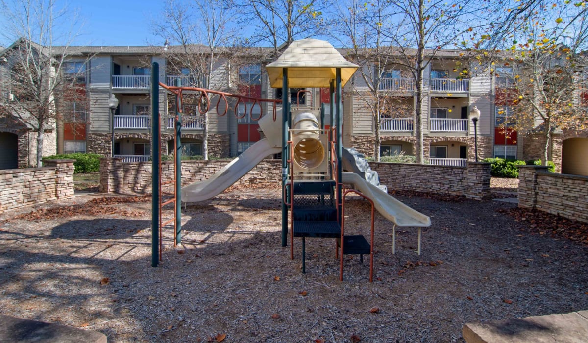 Play structure at Alta Mill Apartments, Austell, Georgia