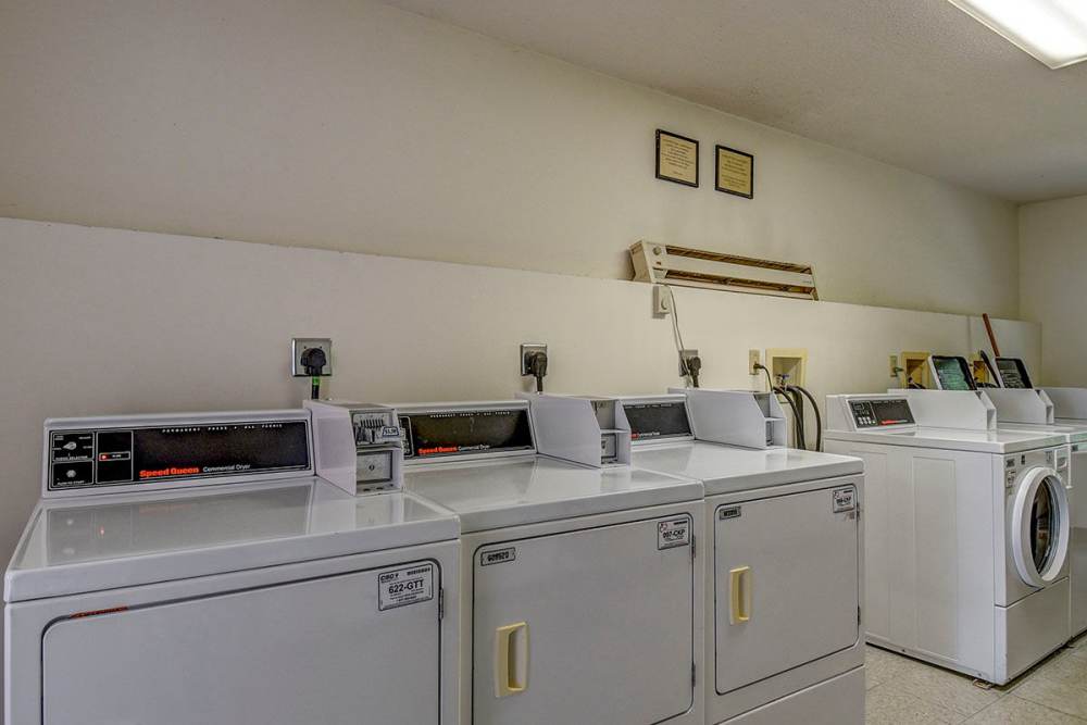 On-site laundry at St. Paul Terrace in Parkersburg, West Virginia