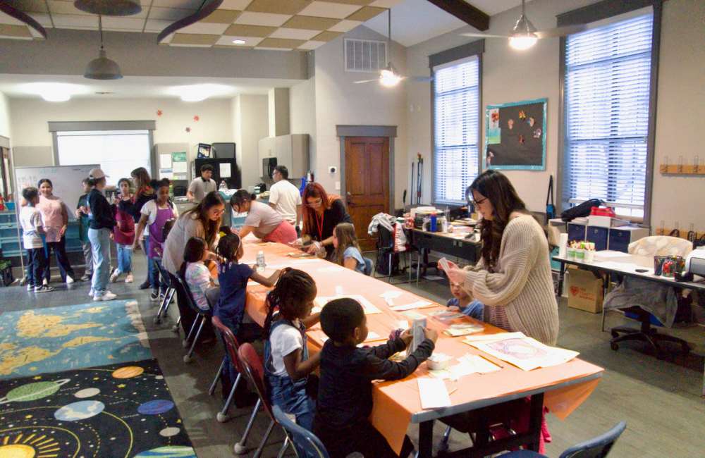 Science project at Trails At The Park Apartments in Austin, Texas