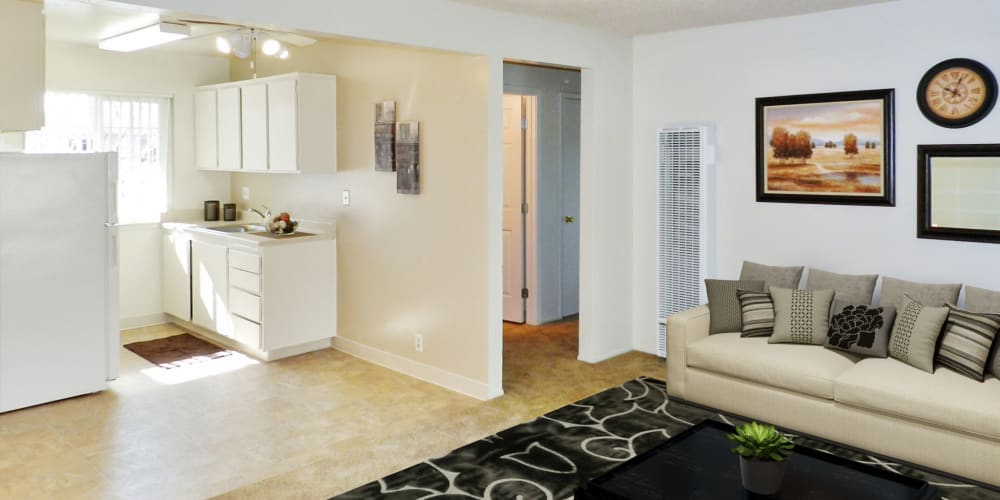 Spacious apartment at Mountain View Apartments in Concord, California