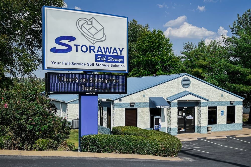 Contact Storaway Self Storage in Nashville, Tennessee