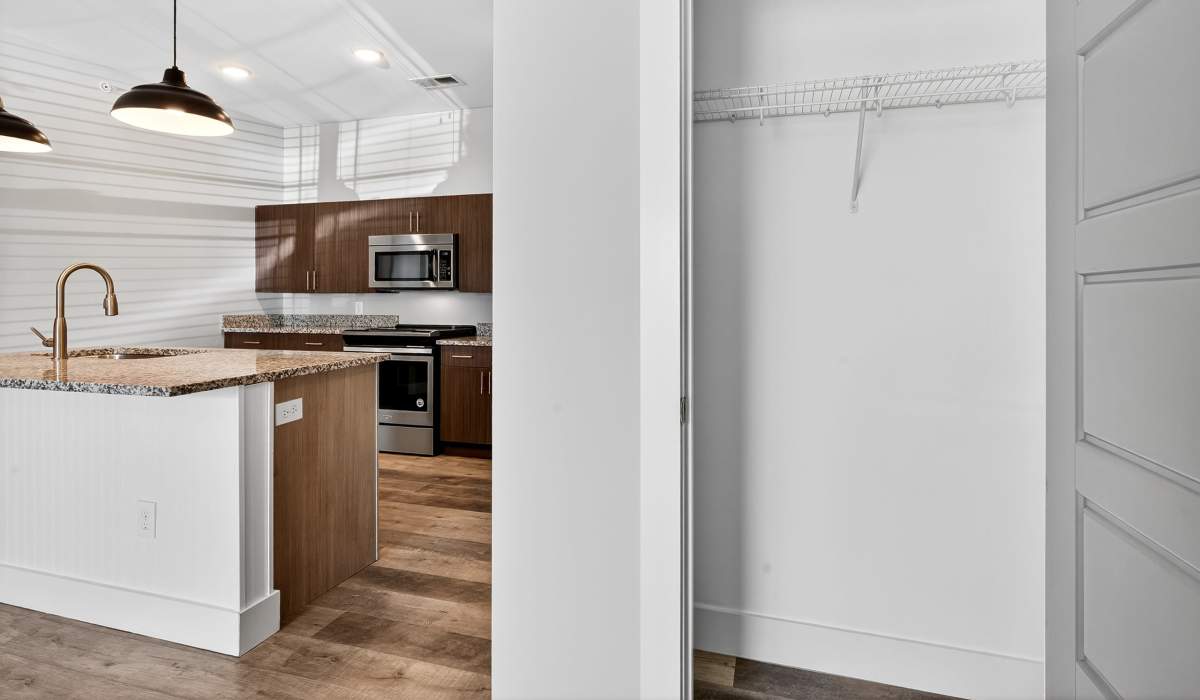 Kitchen and storage room at Palomar Stables in Lexington,Kentucky